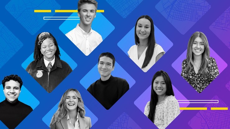 Photo collage of Scholarship Program participants. 