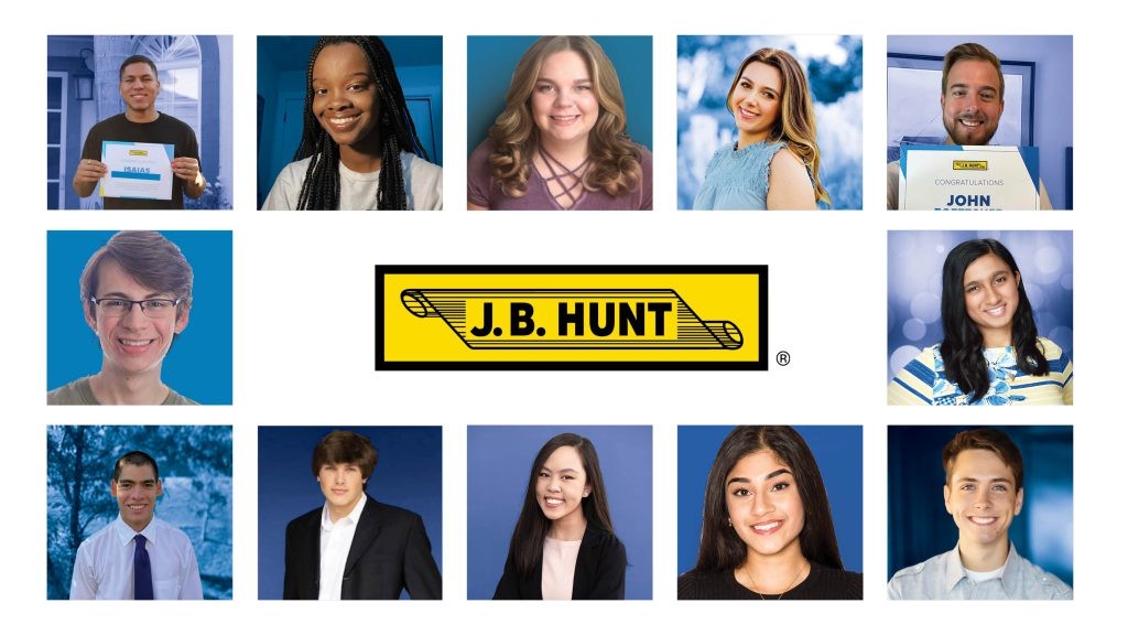 Gallery of J.B. Hunt scholarship recipients