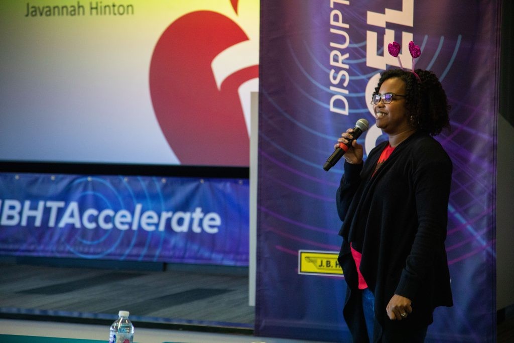 J.B. Hunt employee presents at ERG event over stress management.
