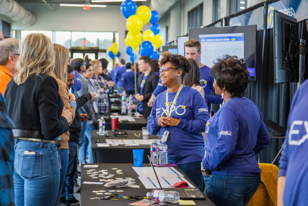 J.B. Hunt employees present at Tech Expo