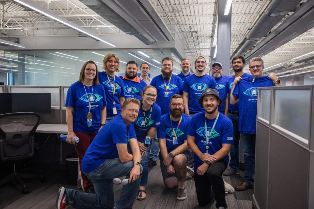 J.B. Hunt Engineering & Technology employees participate in Hackathon event